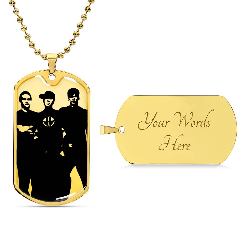 Blink 182: Take Off Your Pants And Jacket Era Dog Tag
