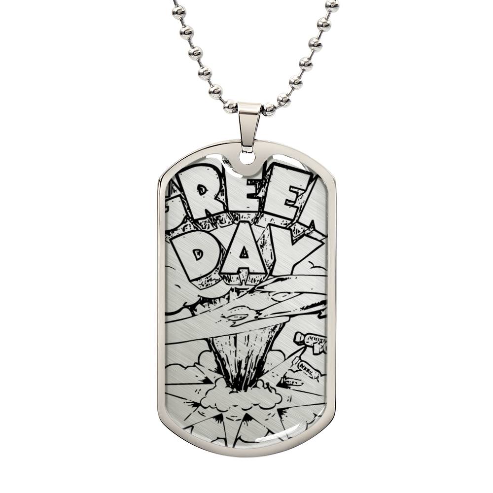 Green Day Dookie Dog Tag