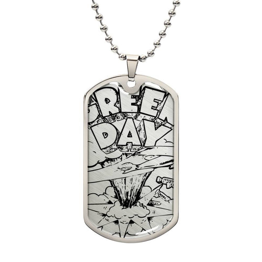 Green Day Dookie Dog Tag