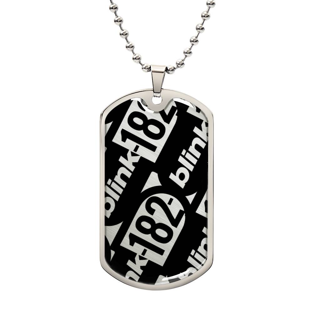 Blink 182 Enema of the State Logo Dog Tag