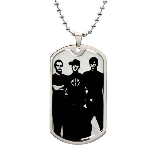 Blink 182: Take Off Your Pants And Jacket Era Dog Tag