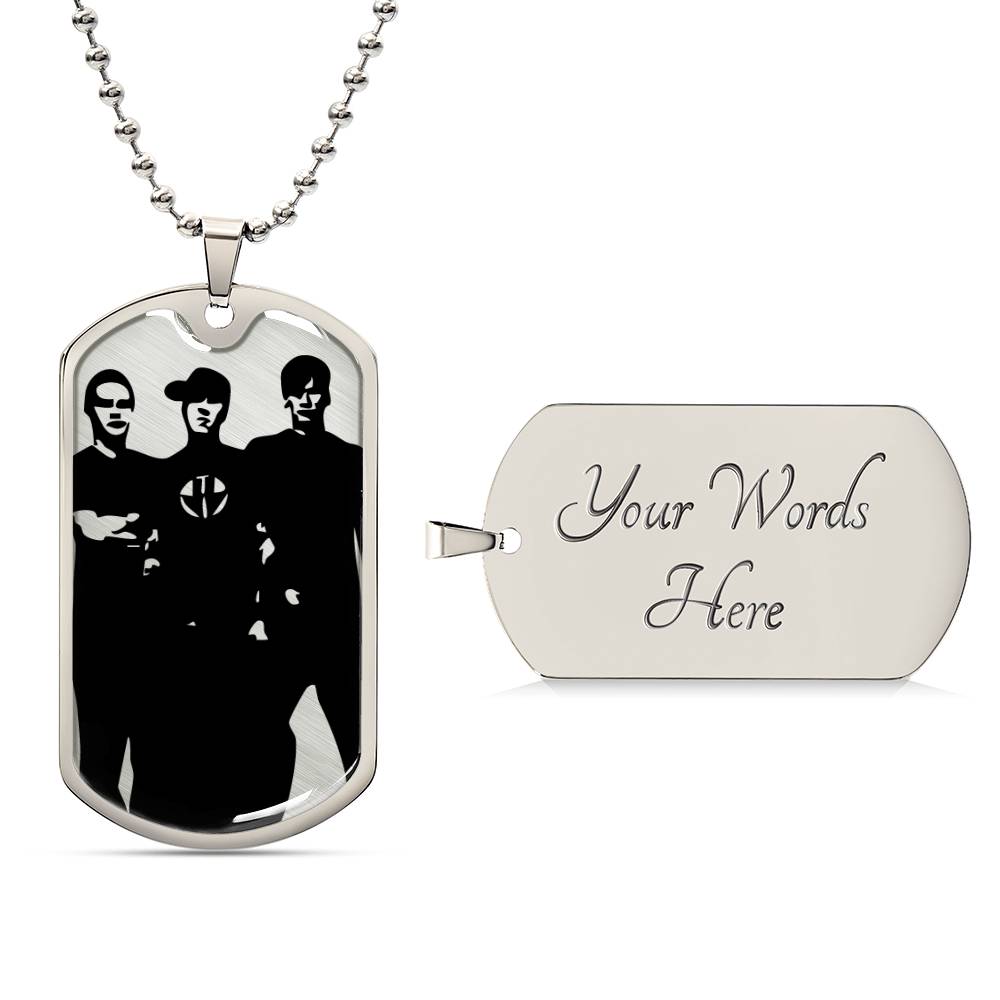 Blink 182: Take Off Your Pants And Jacket Era Dog Tag