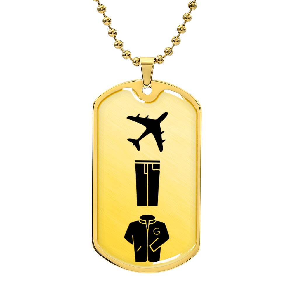 Blink 182: Take Off Your Pants And Jacket Logo Dog Tag