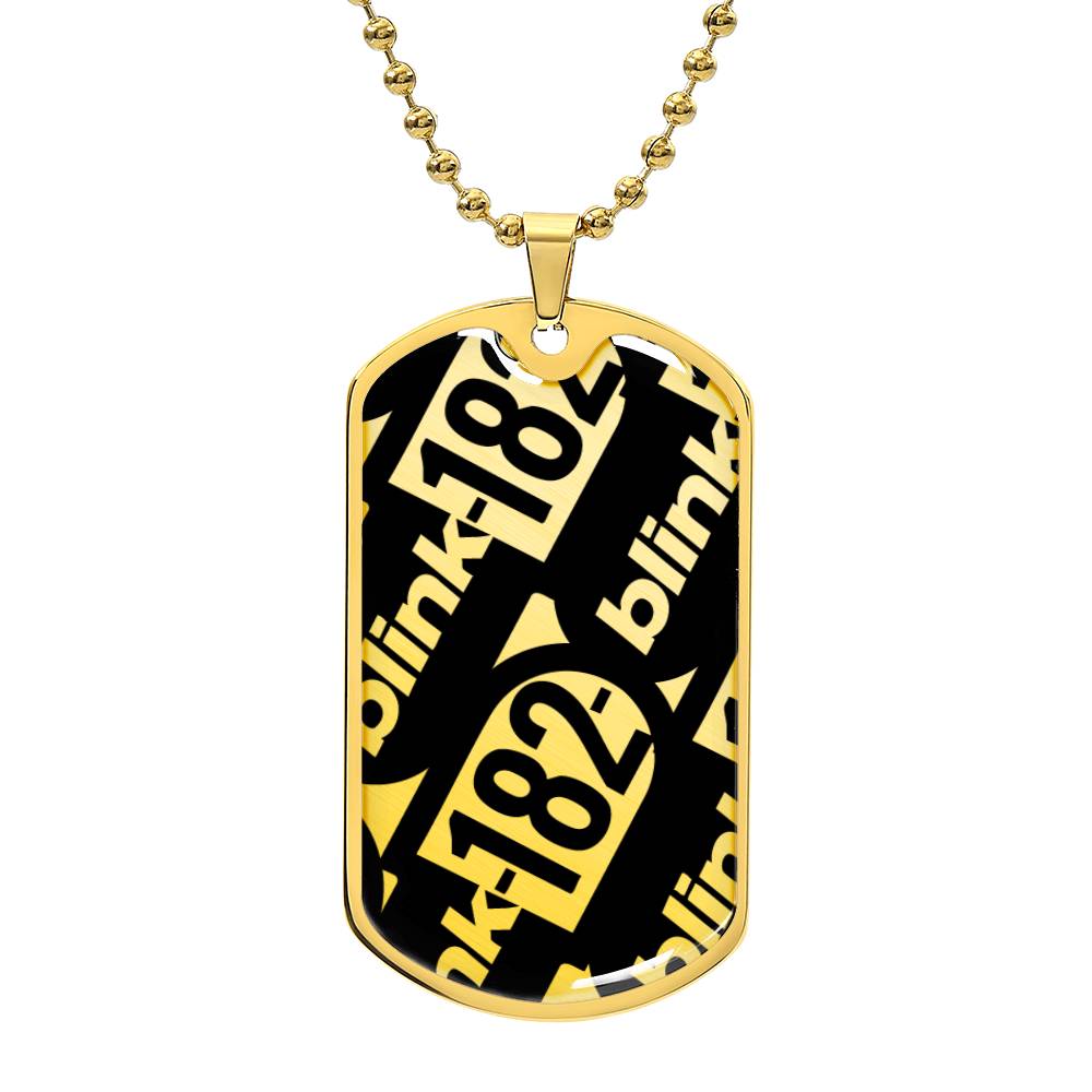 Blink 182 Enema of the State Logo Dog Tag