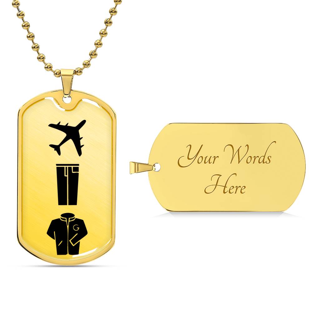 Blink 182: Take Off Your Pants And Jacket Logo Dog Tag